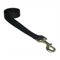Fly Free Zone,Inc. 4 ft. Nylon Webbing Dog Leash; Black - Small & Medium FL511078